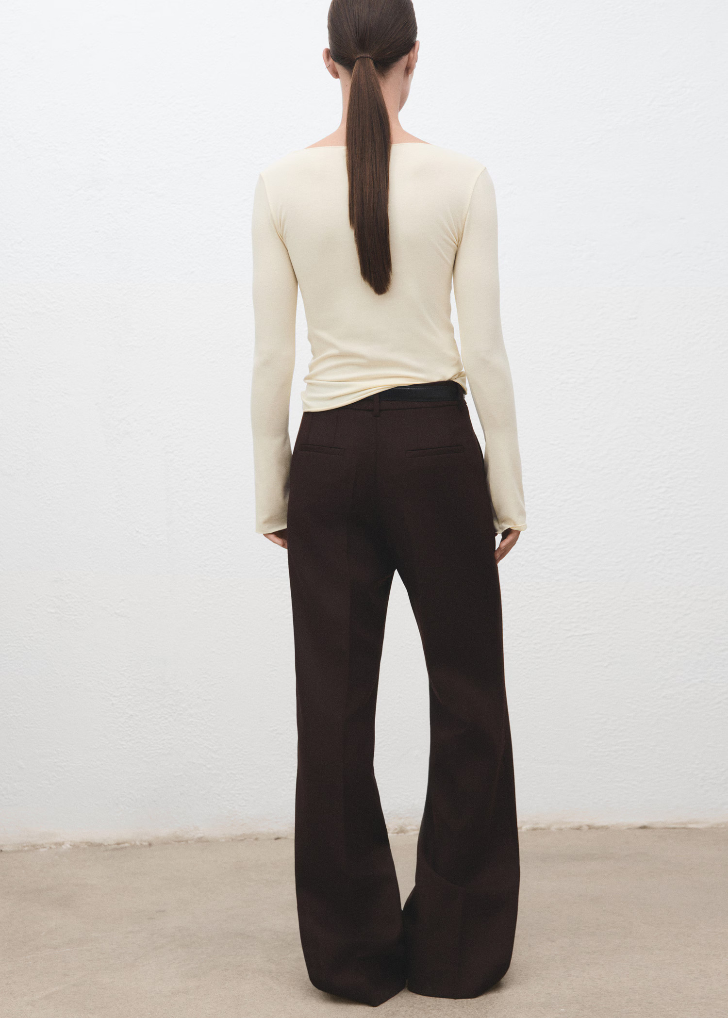 Boat neck t-shirt | Mango (US/MX/AU)