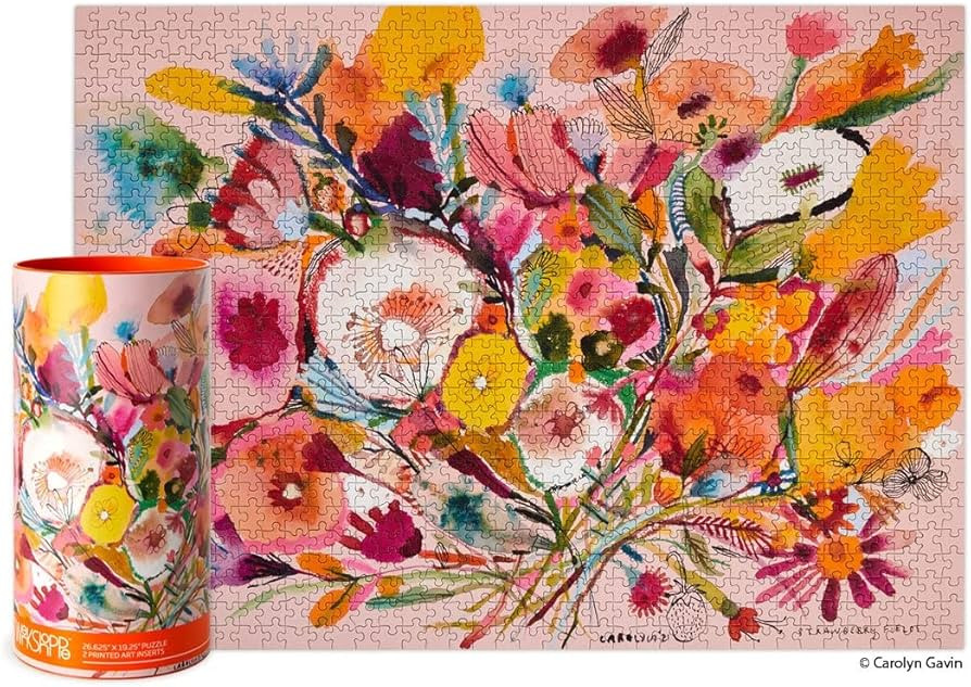 Strawberry Fields | 1000 Piece Jigsaw Puzzle | Amazon (US)