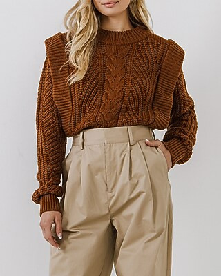 English Factory Knitted Sweater | Express