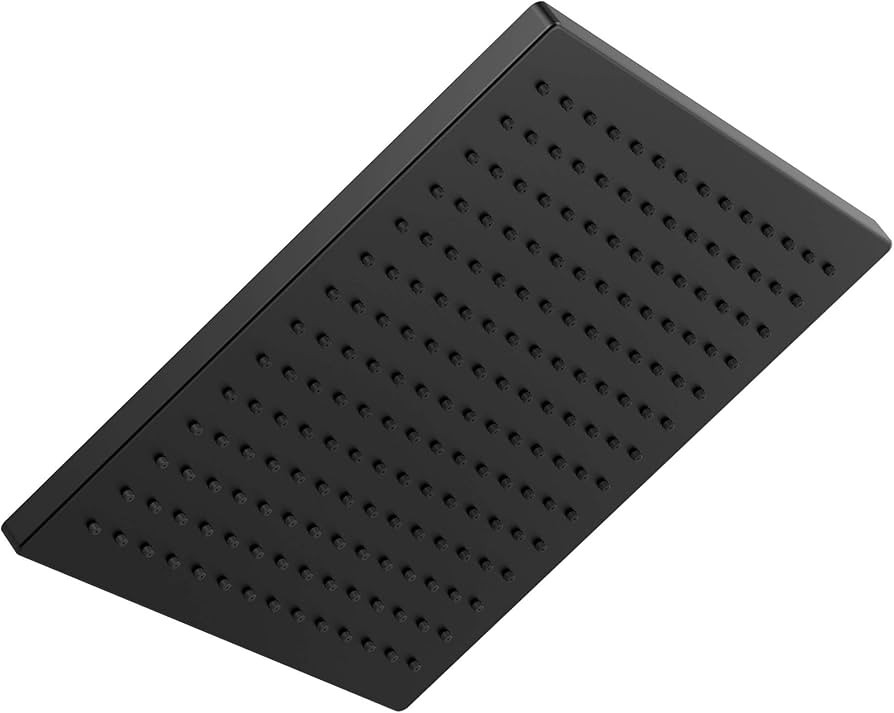 DELTA FAUCET 52159-BL25 Single-Setting Metal Raincan Head, Without Shower Arm, Matte Black | Amazon (US)
