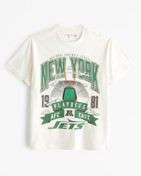 New York Jets Graphic Tee | Abercrombie & Fitch (US)