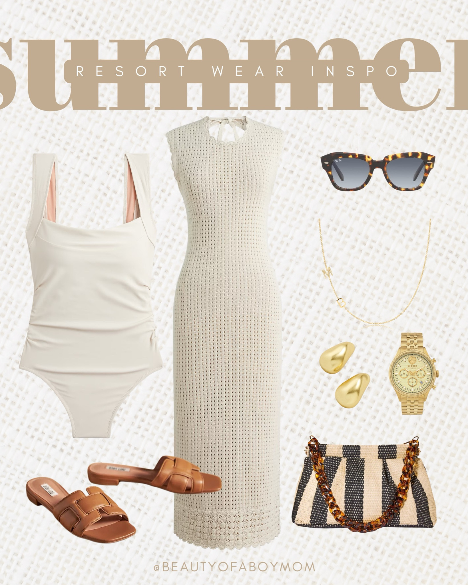 Resort wear outfit Inspo - jcrew dress and swimsuit 

#LTKTravel #LTKSwim #LTKStyleTip