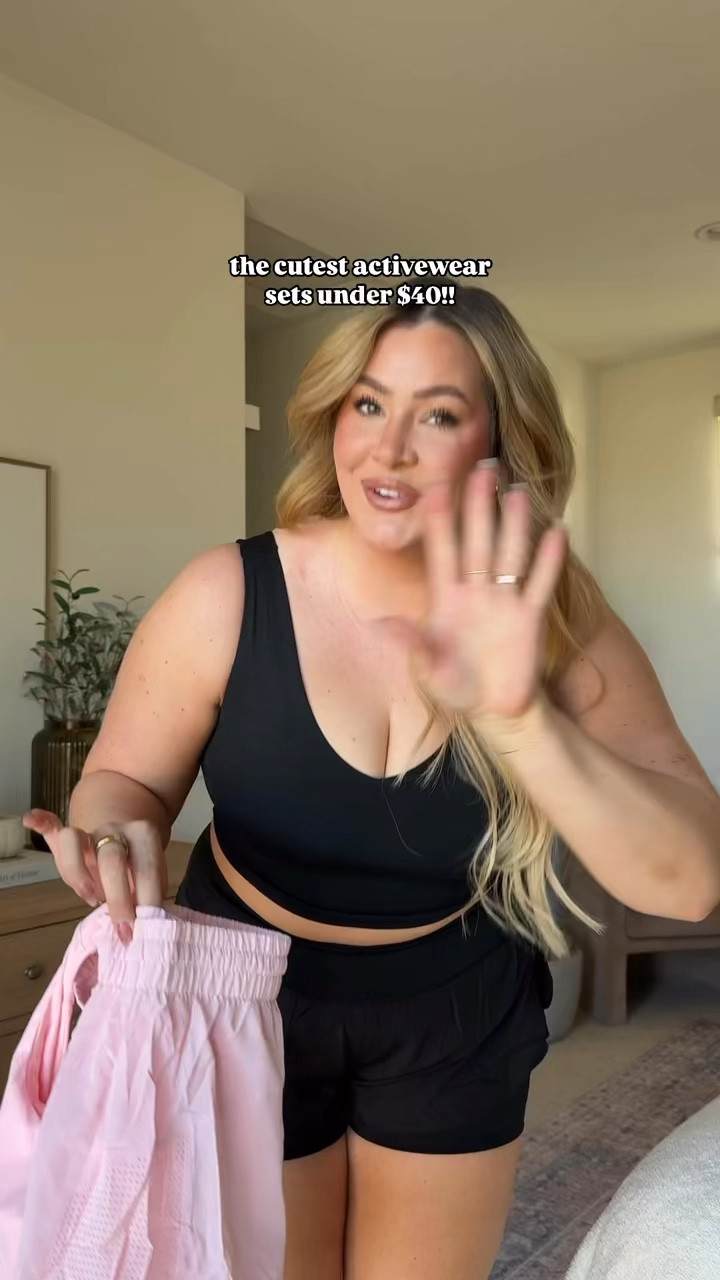 the cutest amazon workout sets under $40! 

wearing an xl in the tops and xxl in the bottoms!

#LTKMidsize #LTKActive #LTKFitness