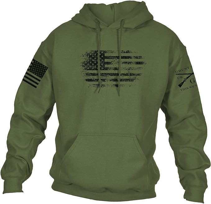 Grunt Style Vintage American Hoodie | Amazon (US)