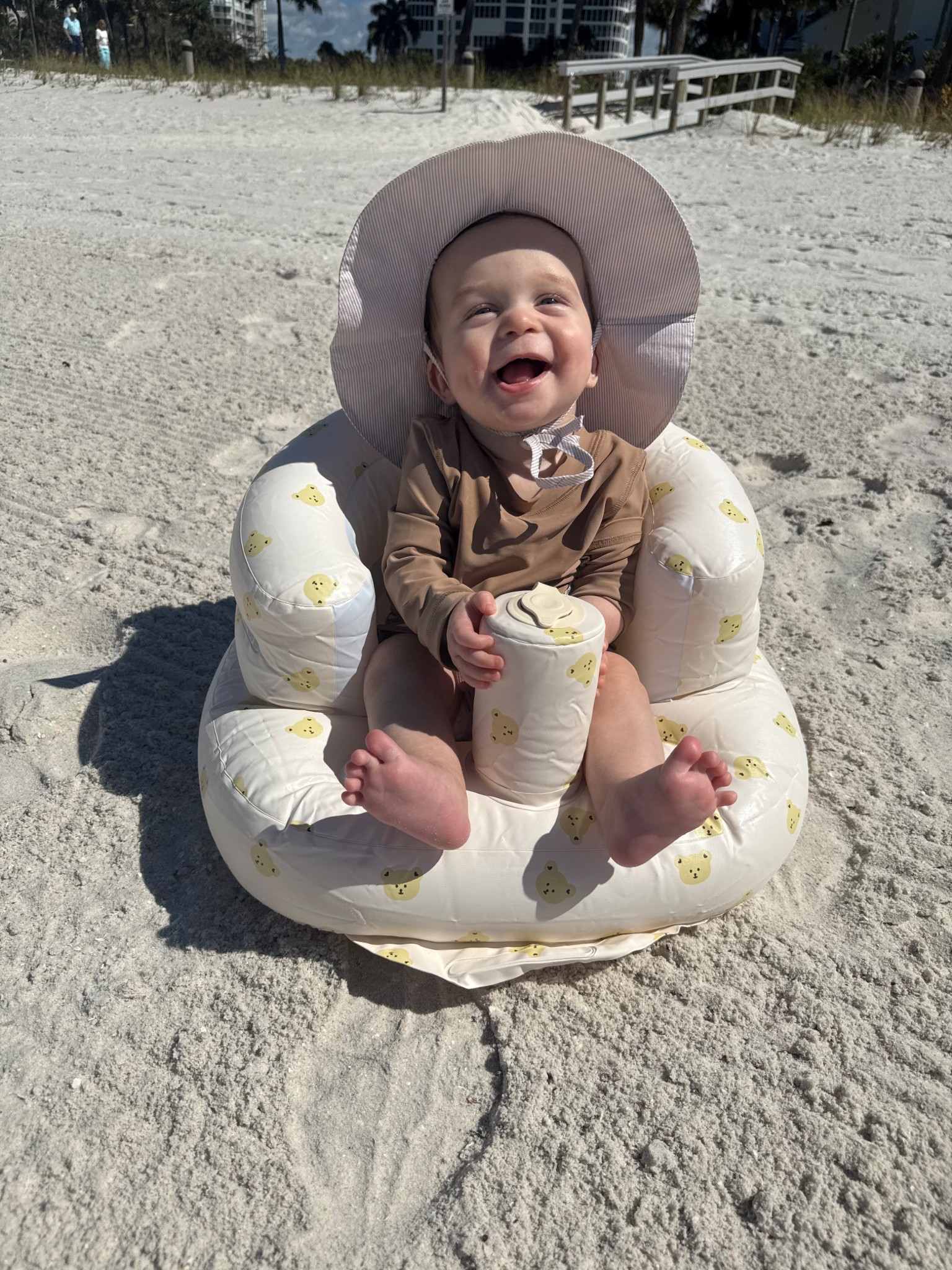 linking this blow up chair that was perfect for the beach & baths while we were on vacay! Also linking Bsnny’s swimsuit from @Caden Lane! 

#LTKTravel #LTKBaby #LTKSwim