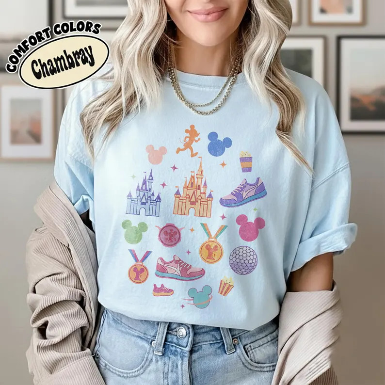 Rundisney 2026 Half Marathon Shirt, Rundisney Marathon Weekend Tee, Disney Runner Shirt, Run Disn... | Etsy (US)