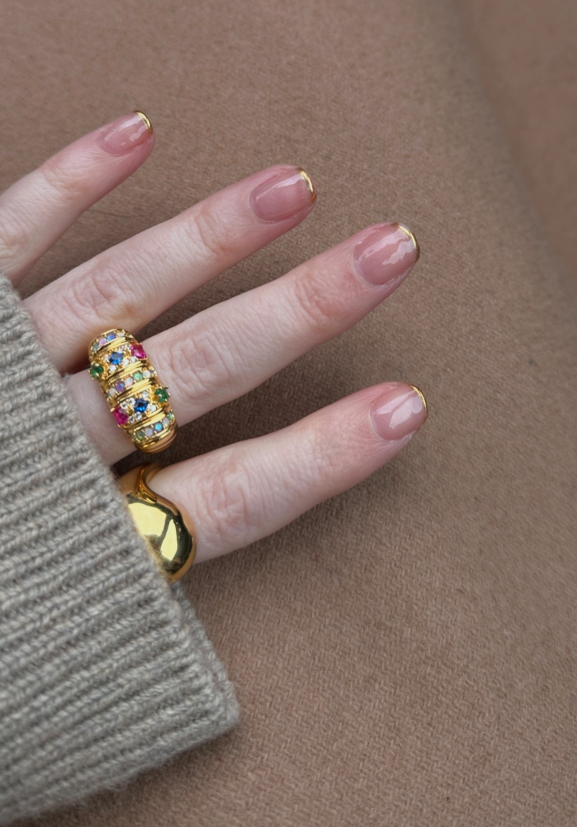 Coloured stone, Nura Wrap ring, a little Sunday layering that makes everything feel a touch richer. 💎
.
coloured stone ring, nura wrap ring, gold ring stack, statement rings, layering rings, everyday jewellery, effortless luxe jewellery, casual luxe accessories, jewellery to elevate life, simple jewellery stack inspiration 

#LTKautumn #LTKluxury #LTKgiftguide