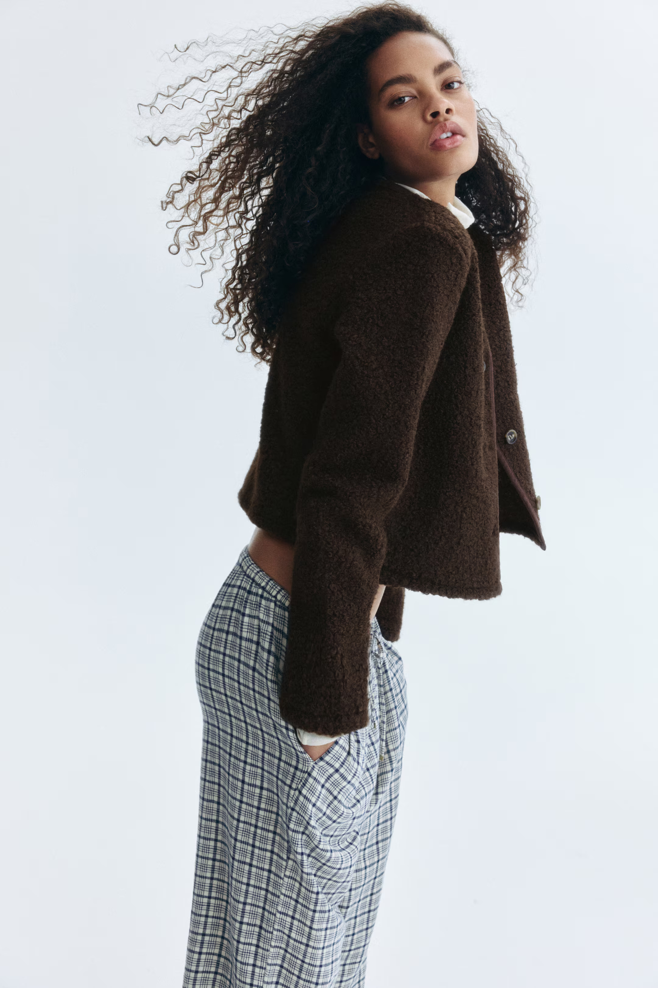 Teddy Fleece Cardigan | H&M (US + CA)