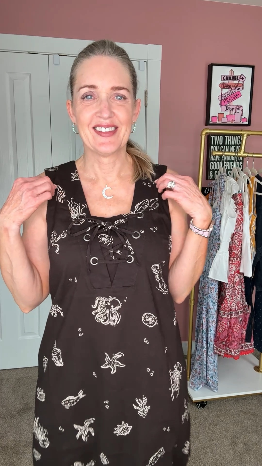 One and done dressing from @kohls . This summer dress runs true to size and is currently on sale! 

Summer dresses, summer outfits over 40, vacation outfits, date night outfits, summer wardrobe, teacher outfits, fashion over 40, affordable fashion, Kohl’s finds, Kohl’s fashion

#LTKootd #LTKOver40 #LTKSaleAlert