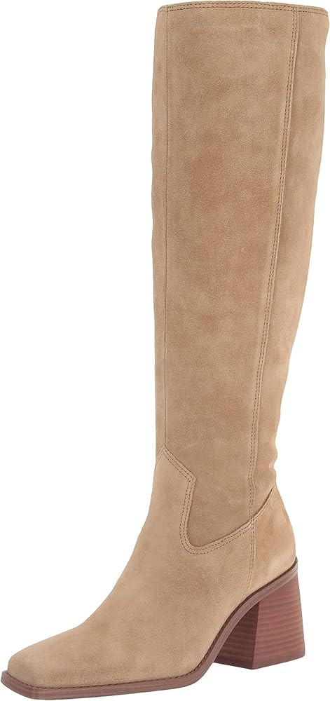Vince Camuto Women's Sangeti Stacked Heel Knee High Boot Fashion | Amazon (US)