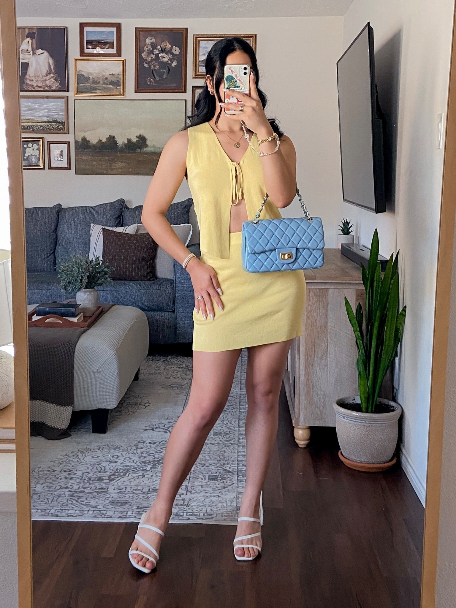 2 out of 3 ways to style a yellow matching set 🌻🍋🌼☀️ i’m wearing this set from amazon in a size medium and it fits true to size. the fabric is stretchy, opaque, and comfortable. it’s available in 8 colors and is under $40. also love that i can mix and match this set with other pieces in my closet. 

#LTKSummerEdit #LTKSeasonal #LTKStyleTip