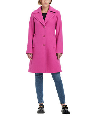 Kate Spade New York Women's Single-Breasted Coat - Macy's | Macy's
