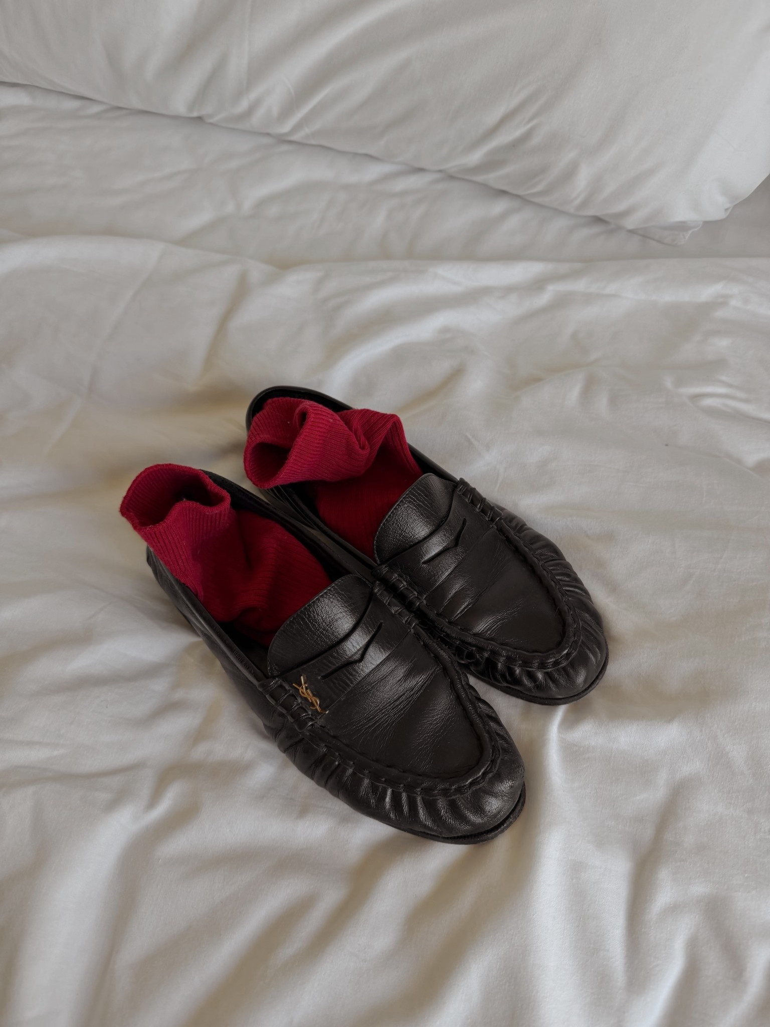 My most worn loafers by a mile (or 1000) 🤍 #ysl 

#LTKworkwear #LTKshoes #LTKaustralia