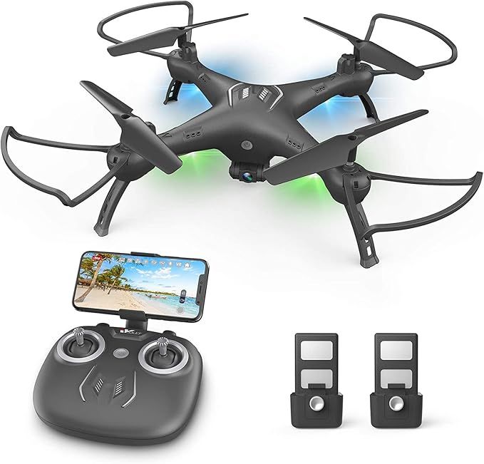 Drones with Camera for Adults /Kids /Beginners - 1080P Drones for Adults, 120° Wide-Angle Kids D... | Amazon (US)