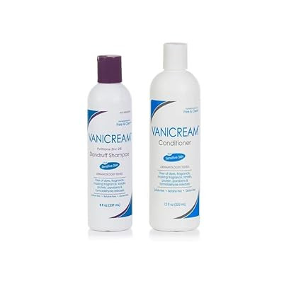 Vanicream Dandruff Shampoo - 8 Oz & Hair Conditioner - 12 Oz | Amazon (US)