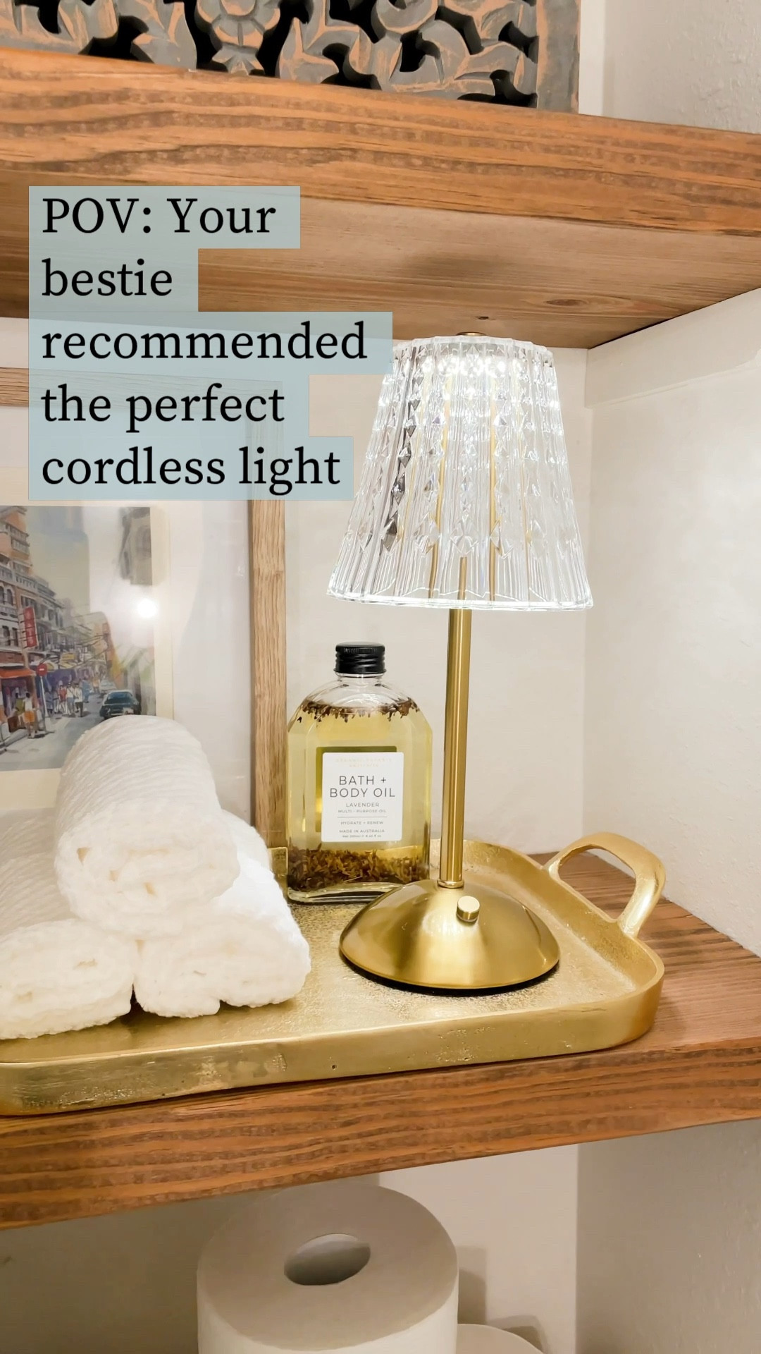 It’s perfect. Love it! Nightlight, cordless light. 

#LTKhome #LTKVideo