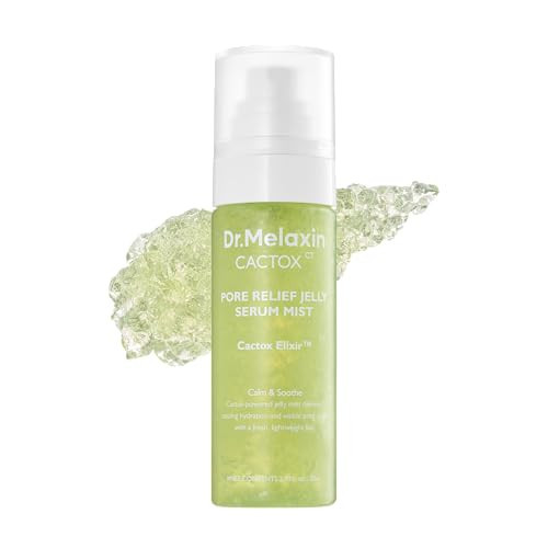 Dr.Melaxin Cactox Pore Relief Jelly Serum Mist, Instant Cooling Face Mist for Pore Tightening & De-Puffing, Hydrating Cactus Serum for Puffy Skin, 80ml (2.7 fl oz) | Amazon (US)