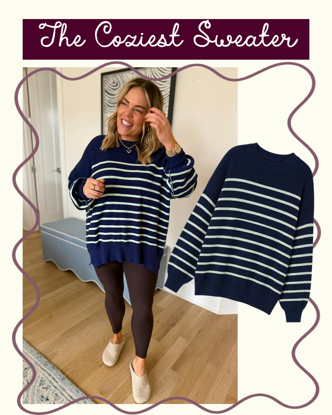 This is the coziest sweater that you need to add to your fall wardrobe. It is perfect to throw over a pair of leggings or a pair of jeans.

#LTKootd #LTKmomlife #LTKSeasonal