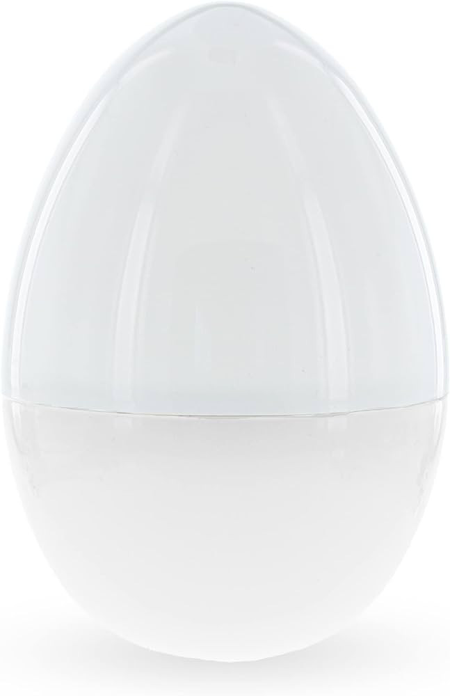 Giant Size Fillable Two Shades White Plastic Easter Egg 12 Inches | Amazon (US)