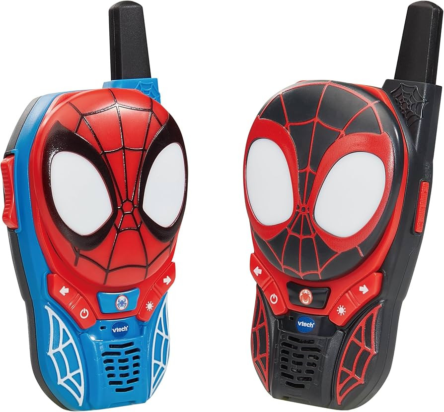 VTech Spidey and His Amazing Friends: Spidey-Sense Walkie-Talkies, Official Character Walkie Talk... | Amazon (UK)