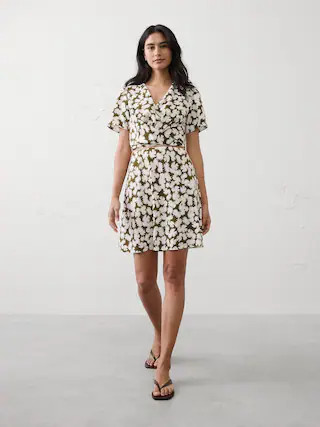 Tied Cropped Top | Banana Republic Factory