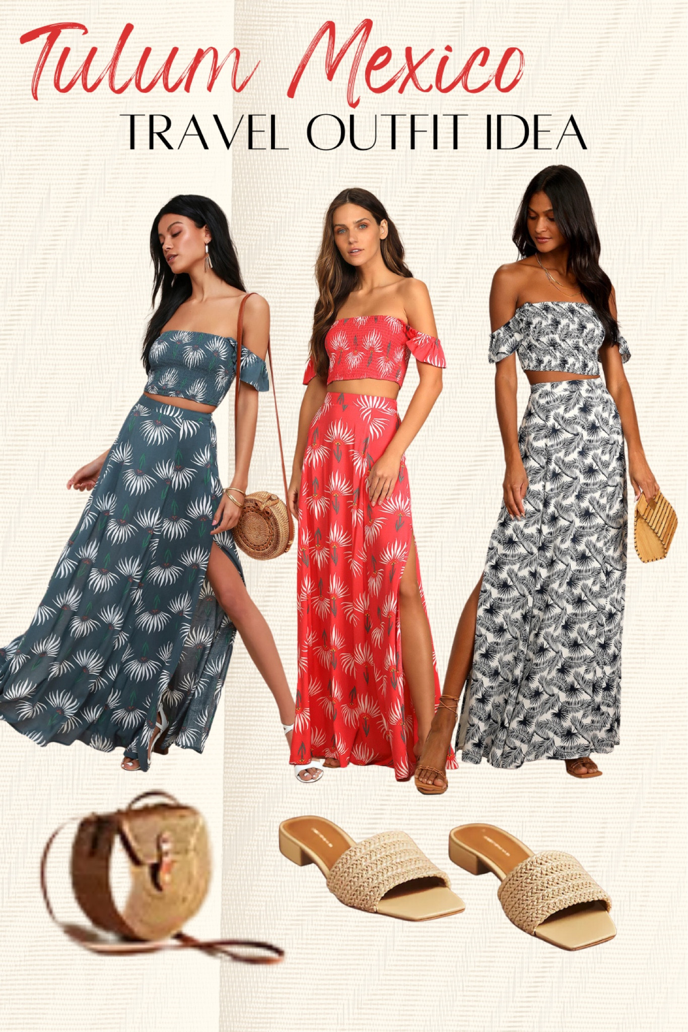 Mexico Getaway Outfit, Vacation outfit, Tulum style, resort wear, summer fashion, two piece set, summer dress, maxi dress, tropical fashion

#LTKtravel