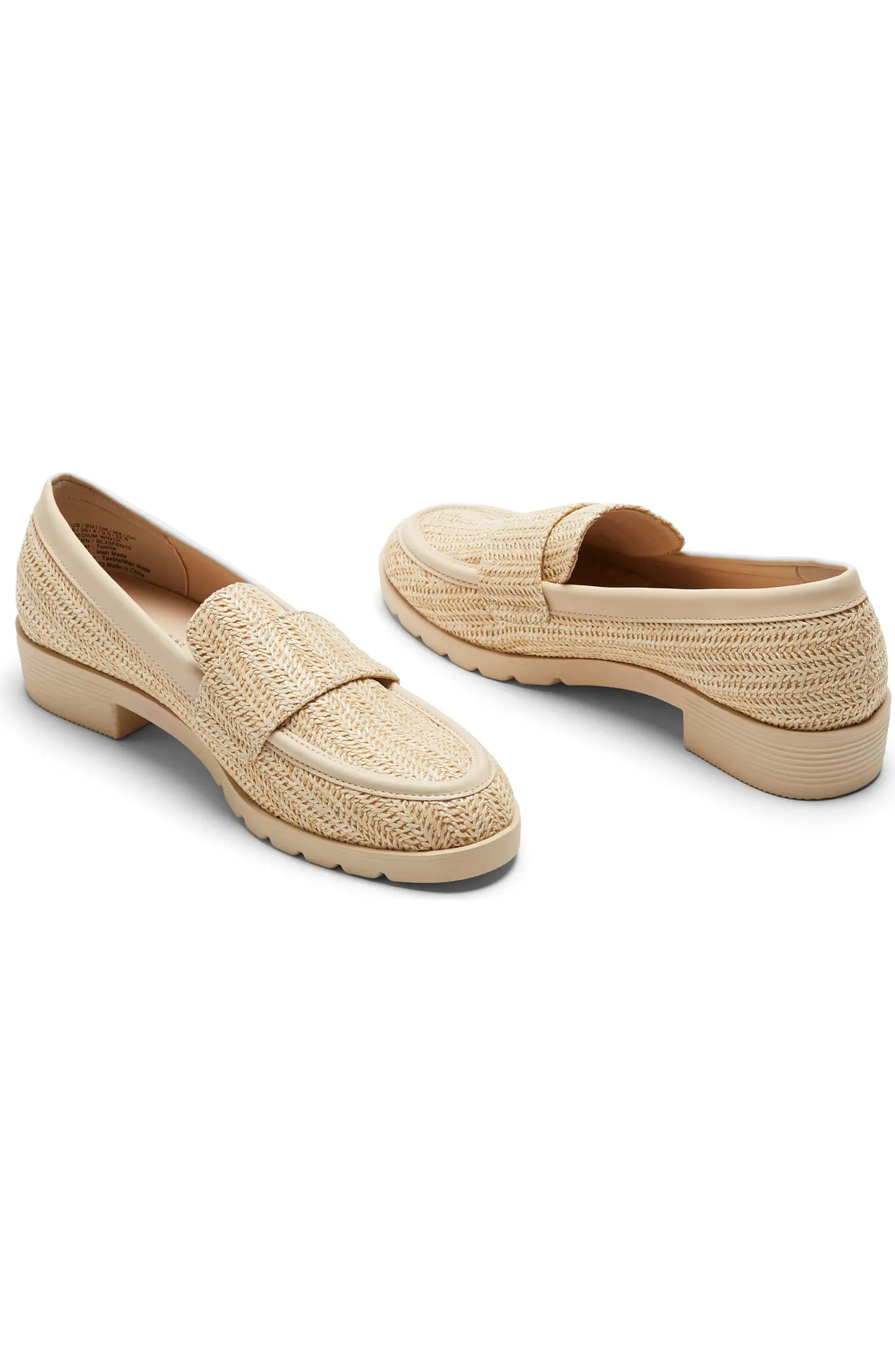 Fern Raffia Penny Loafer (Women) | Nordstrom Rack