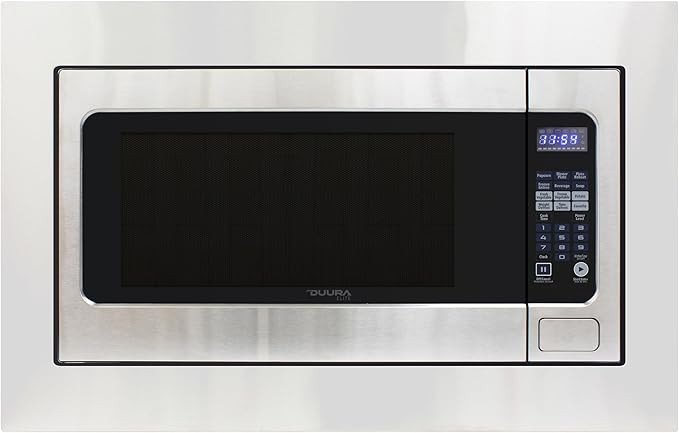 DUURA Elite DE220MWTSSS Microwave Oven Built-in 1200-Watts with 10 Power Levels Pre Settings and ... | Amazon (US)