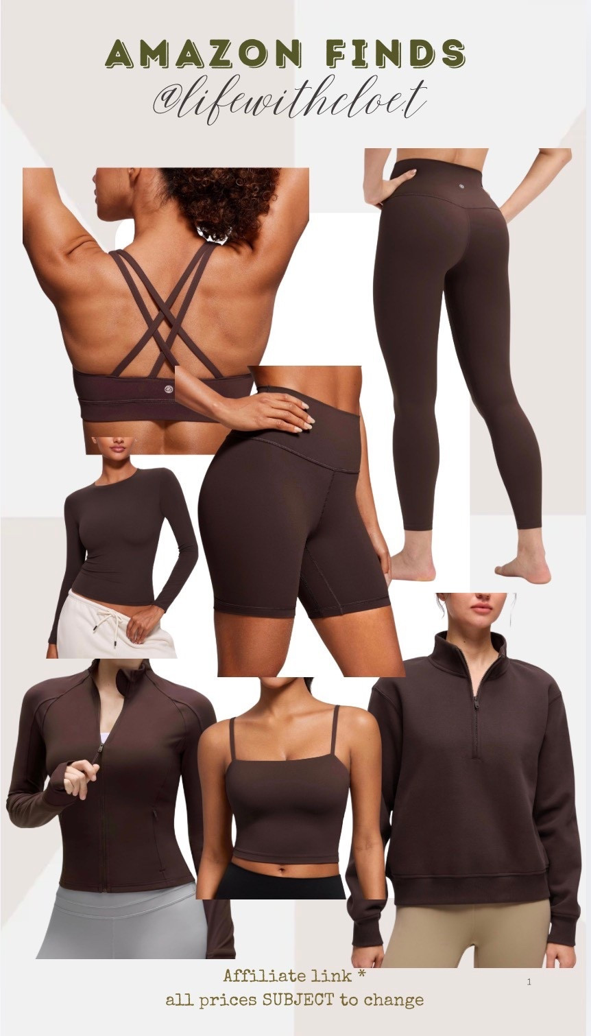 Athletic wear in Hot Fudge 

#LTKActive #LTKfitnessgoals