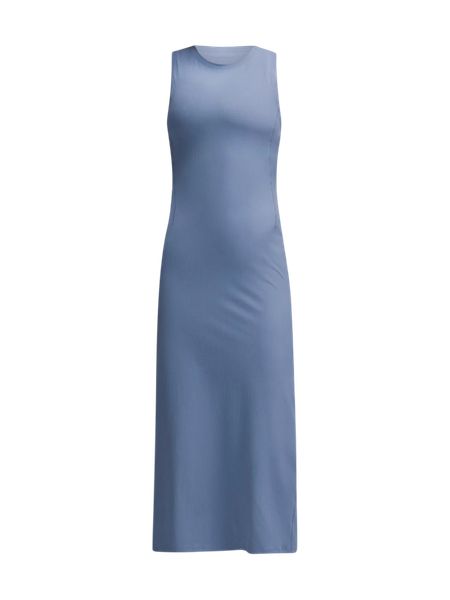 All Aligned Ribbed Midi Dress | Women's Dresses | lululemon | Lululemon (US)