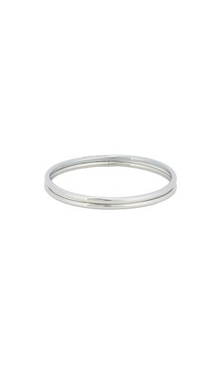 Jenny Bird Dane Bangle Set Of 2 in Metallic Silver. | Revolve Clothing (Global)