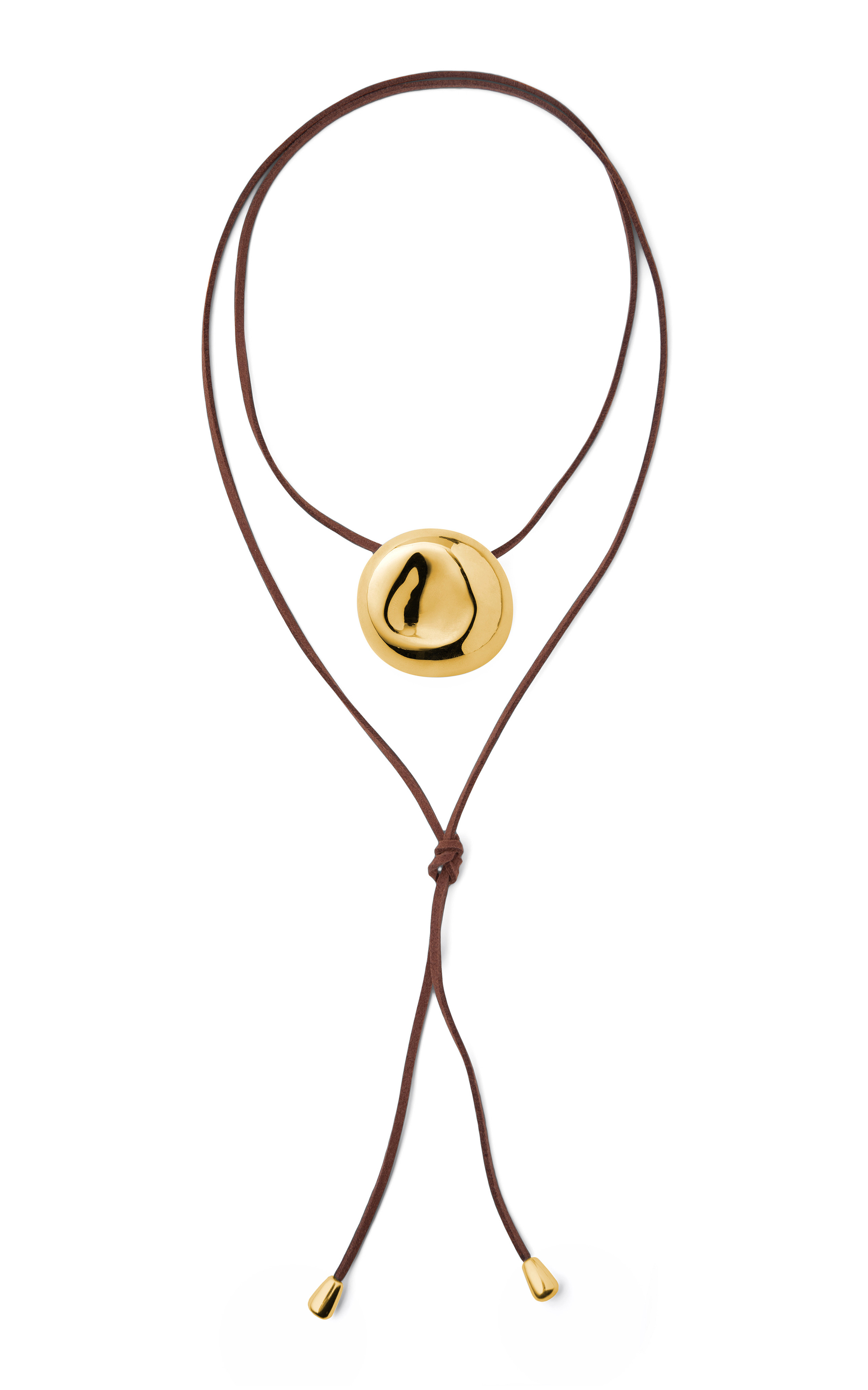 Martelo 14K Gold-Plated Leather Necklace | Moda Operandi (Global)