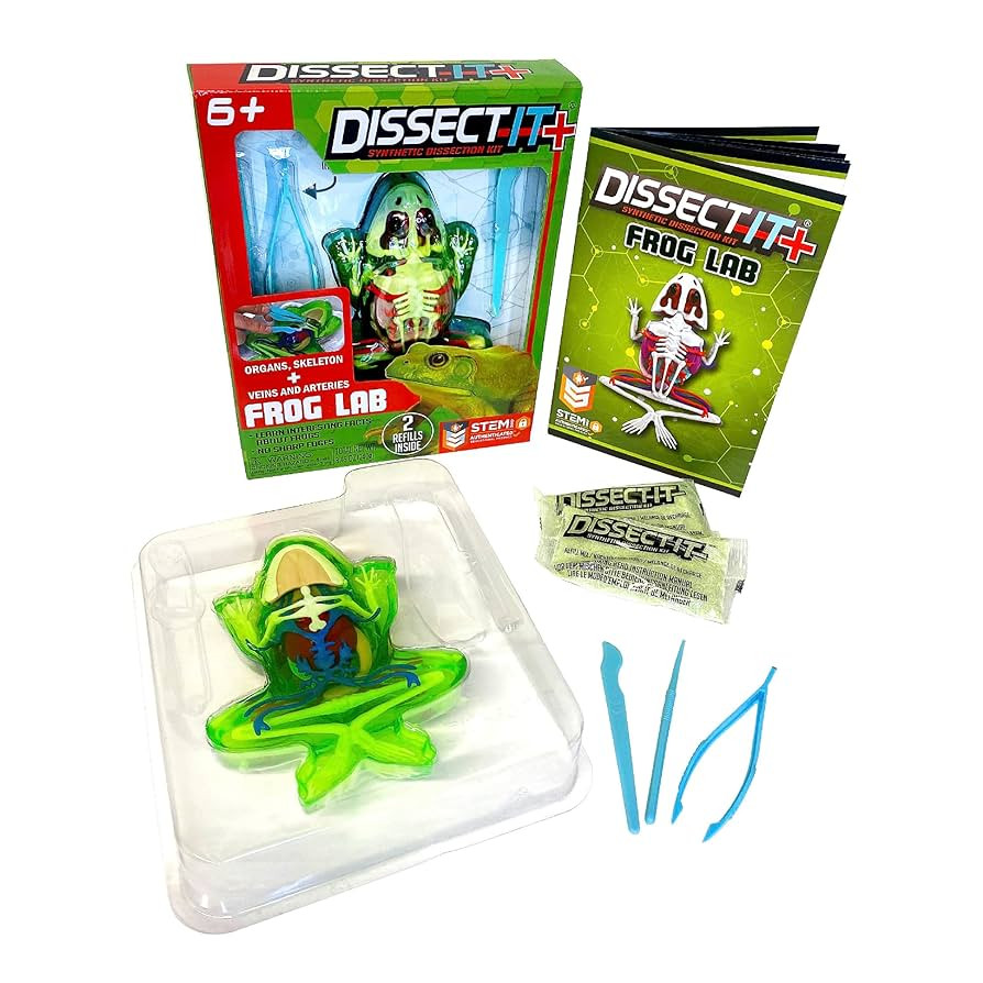 Dissect-It Upgraded Frog Dissection Toy Kit, Lab Experience Simulation Toys, STEM Toys for Animal... | Amazon (US)