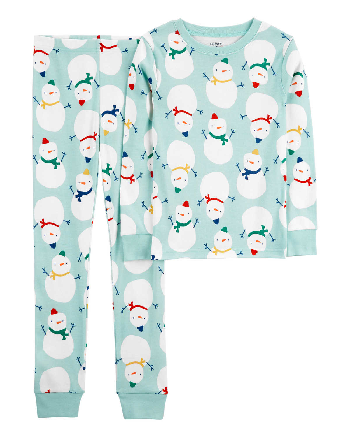 Kid 2-Piece Christmas Snowman 100% Snug Fit Cotton Pajamas - Carter's | Carter's | Carter's Inc