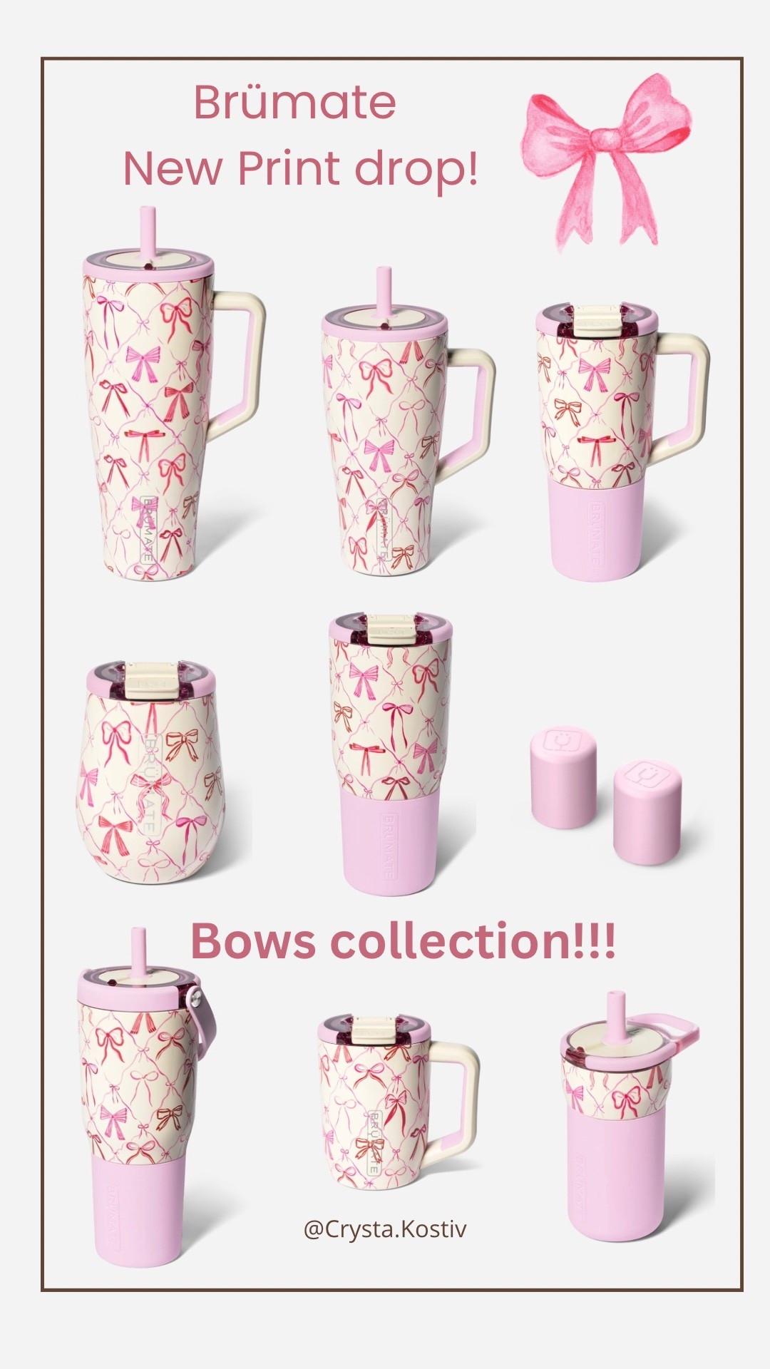 The CUTEST collection drop by Brümate! Grab yours now. It will sell fast!! Hopsulator slim is already sold out. If you are new around here, get the Era 40 oz. The best cup!

#LTKFindsUnder50 #LTKTravel #LTKActive