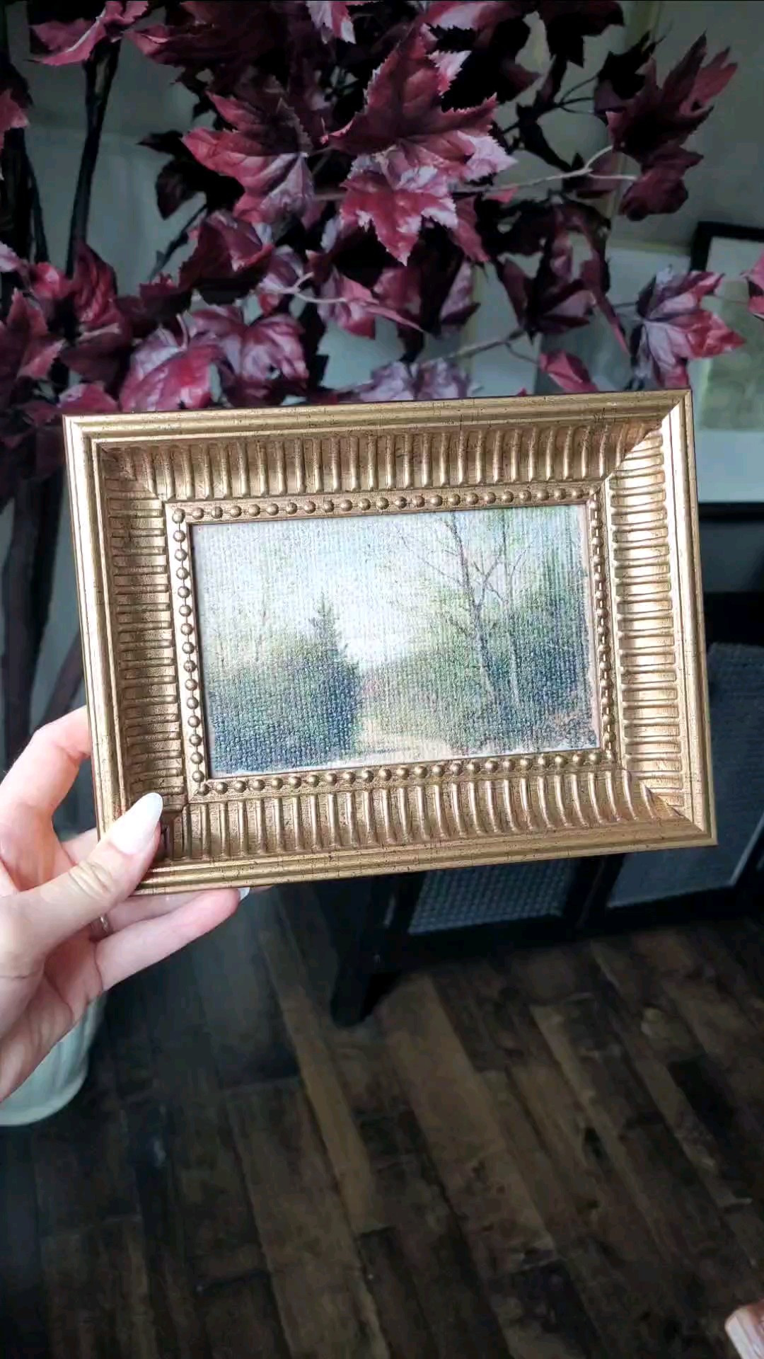 This vintage inspired landscape wall art is the perfect way to add a bit of fall decor to your home - great to layer with gallery frames or to your shelf styling. 

#LTKHome #LTKStyleTip #LTKFindsUnder50