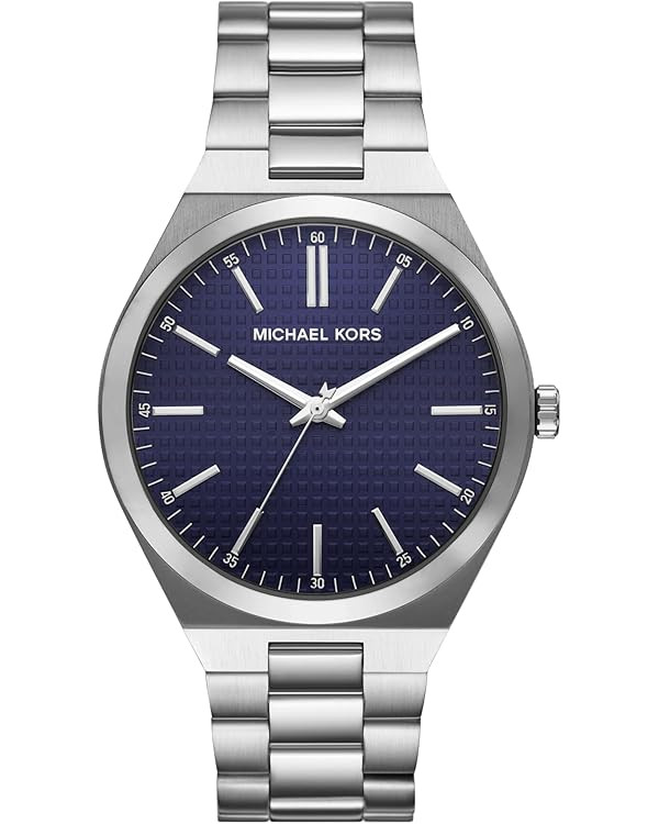 Michael Kors Men's Lennox Three-Hand Stainless Steel Bracelet Watch (Model: MK9227) | Amazon (US)