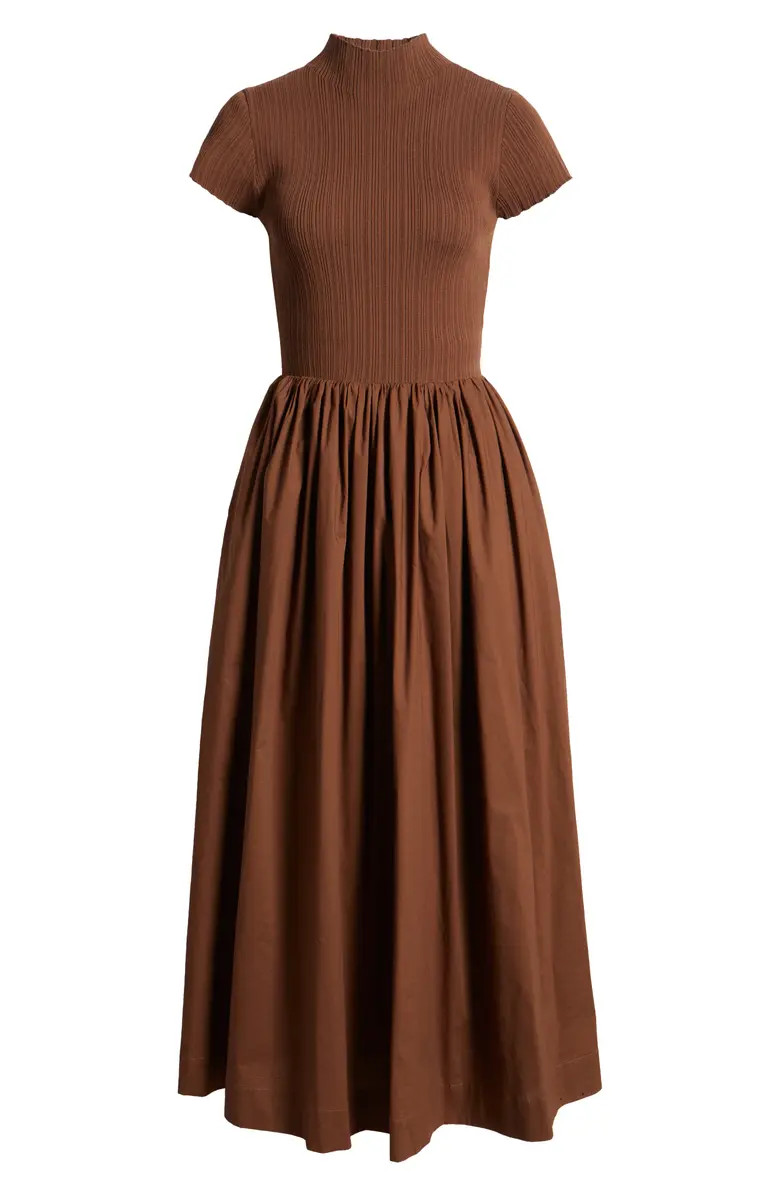 En Saison Lafayette Mixed Media Maxi Dress | Nordstrom | Nordstrom