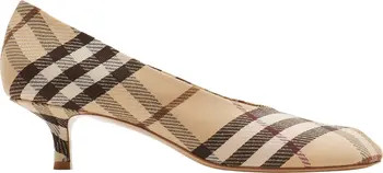 Burberry Check Baby Low Pumps | Nordstrom | Nordstrom