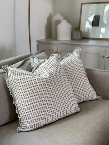 My favorite pillow covers are in stock and on sale! 

#LTKHome #LTKSaleAlert