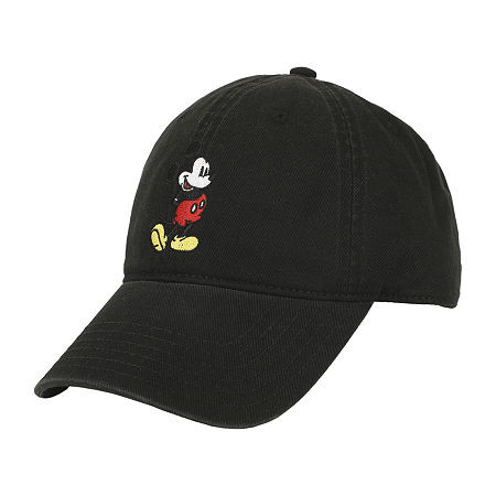 Disney Mickey Mouse Embroidered Baseball Cap, One Size Fits Most, Black | JCPenney