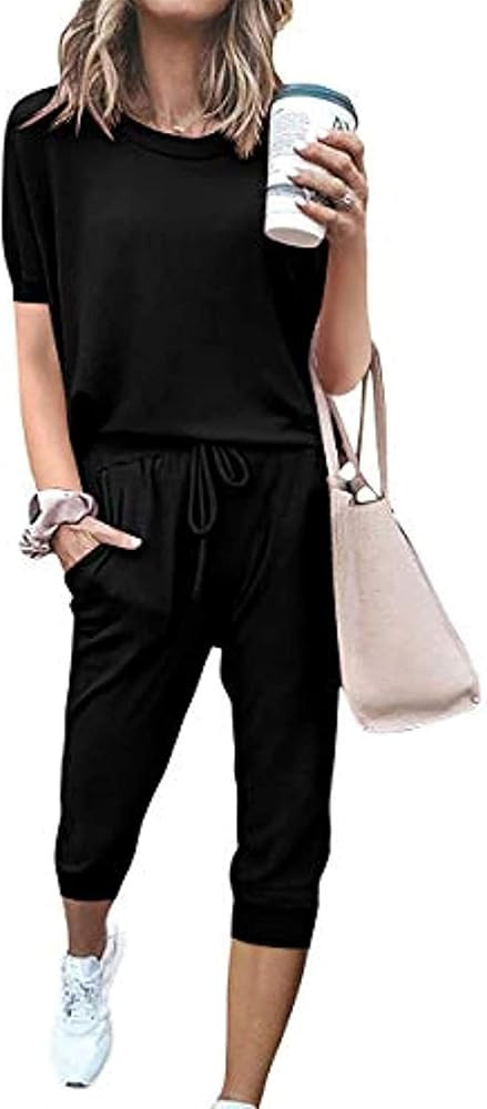 Womens Tie Dye Printed Pajamas Set Long Sleeve Tops and Pants Long PJ Sets Joggers Nightwear Loun... | Amazon (US)