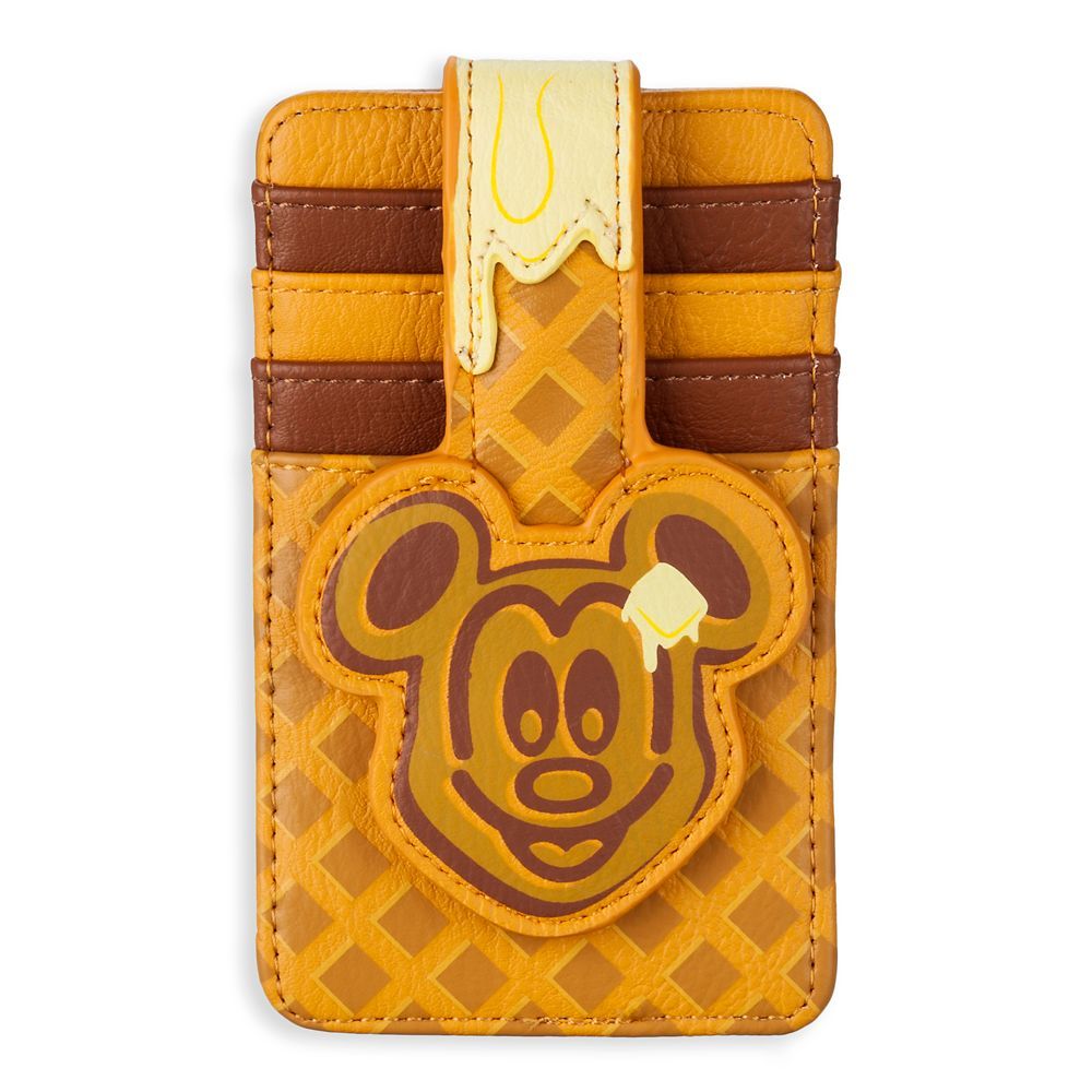 Mickey Mouse Waffle Card Wallet | Disney Store