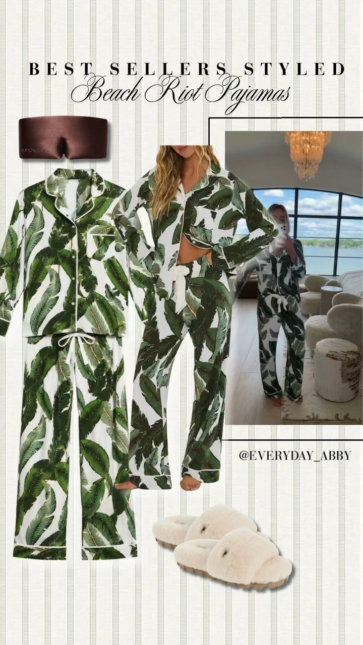 These Beach Riot pjs are sold as a set and so so soft! 🤩🤩

#LTKdayinmylife #LTKgrwm #LTKootd