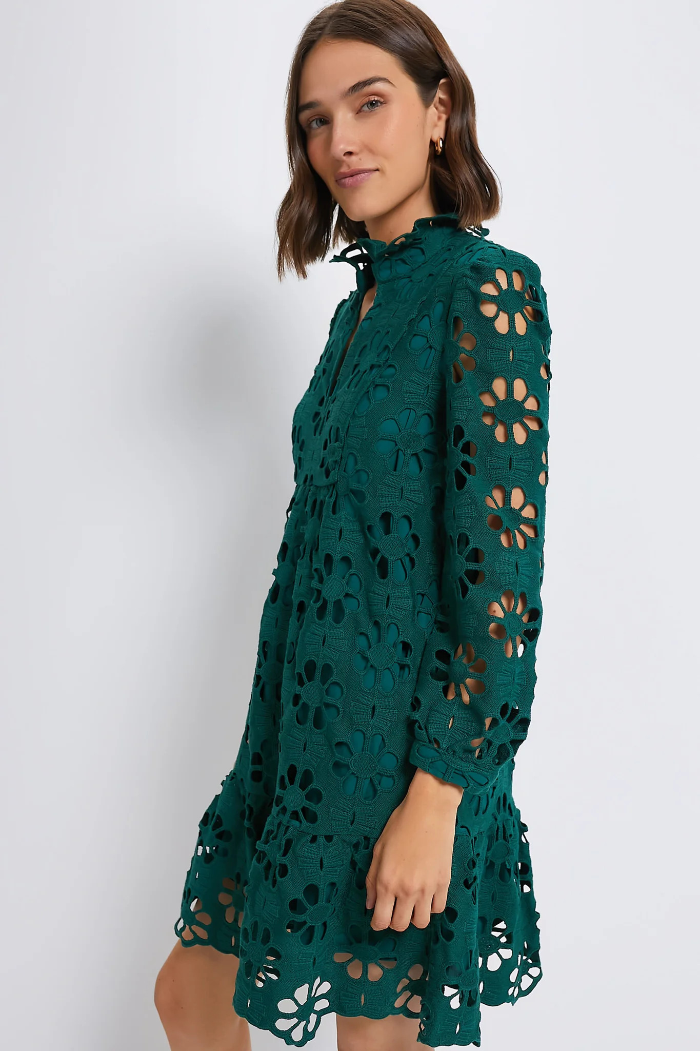 Green Lace Palmerston Dress | Tuckernuck (US)