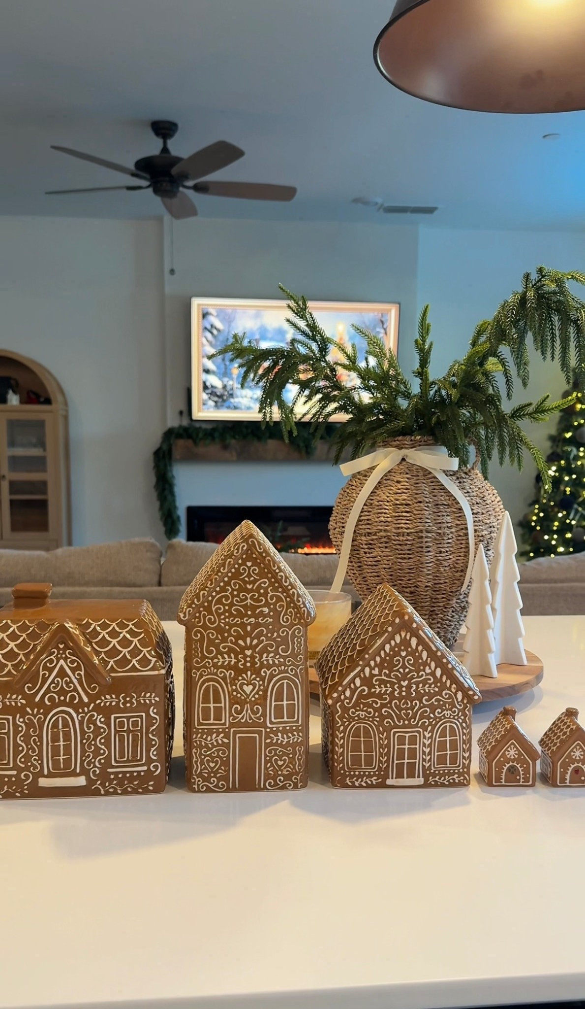 the cutest gingerbread houses for christmas 🤍 

#LTKHoliday #LTKHome #LTKSeasonal