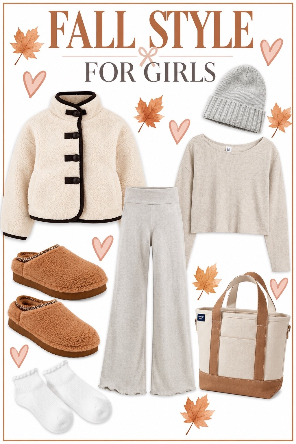 Cute and cozy fall style for girls