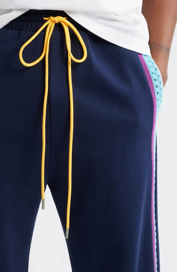 DIET STARTS MONDAY Open Stitch Side Stripe Drawstring Pants | Nordstrom | Nordstrom