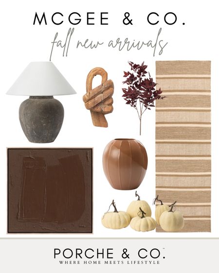 McGee & Co, fall new arrivals, transitional home decor, fall home decor, fall decor

#LTKsalealert #LTKhome #LTKSeasonal