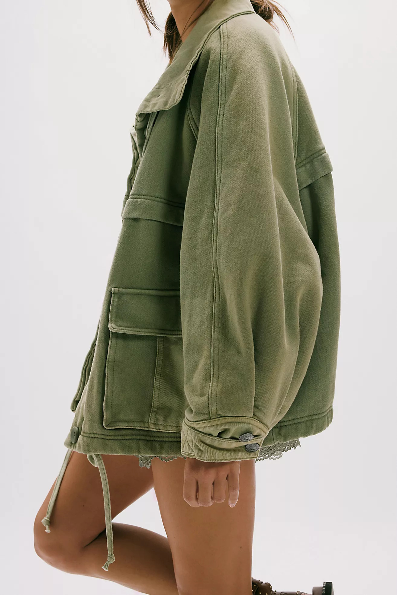 Jojo Washed Jacket | Free People (Global - UK&FR Excluded)